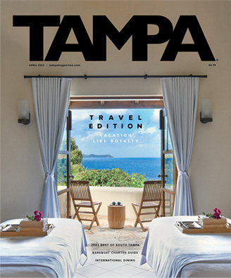 Voyage Tampa Magazine Cover