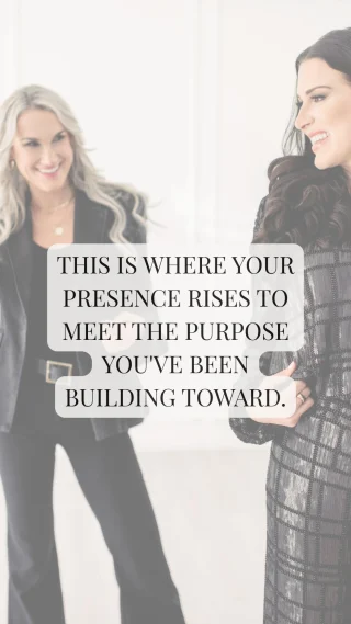 This isn’t just a mastermind. It’s an integration.

So many masterminds are amazing for strategy. They help you map it all out.

But then what? What happens when you’re staring at the to-do list alone, wondering how to actually take aligned action?

That’s where Aligned to Rise is different.

It’s a place where high-achieving women don’t just talk about their next level, they embody it.

Inside this private community, you’ll find:
✨ Real-time support from women who get it
✨ Collabs that really align
✨ Visibility guidance that closes the gap between where you are and where you want to go
✨ Guest experts and fashion resources to elevate your presence
✨ Strategic prompts that help you move the needle

This is where strategy meets embodiment and leadership meets visibility.
And where your presence rises to meet the purpose you’ve been building toward.

Comment “RISE” if you’ve been craving deeper support, more momentum, and a space to be seen in your evolution, and I’ll send you the details. You’ll see what happens when women truly rise together. 💫